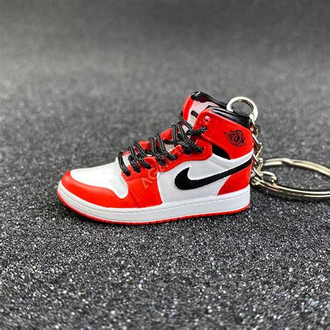 AJ1 Keychain, Air Jordan 1 Keychain, AJ1 Mini Sneaker, AJ1